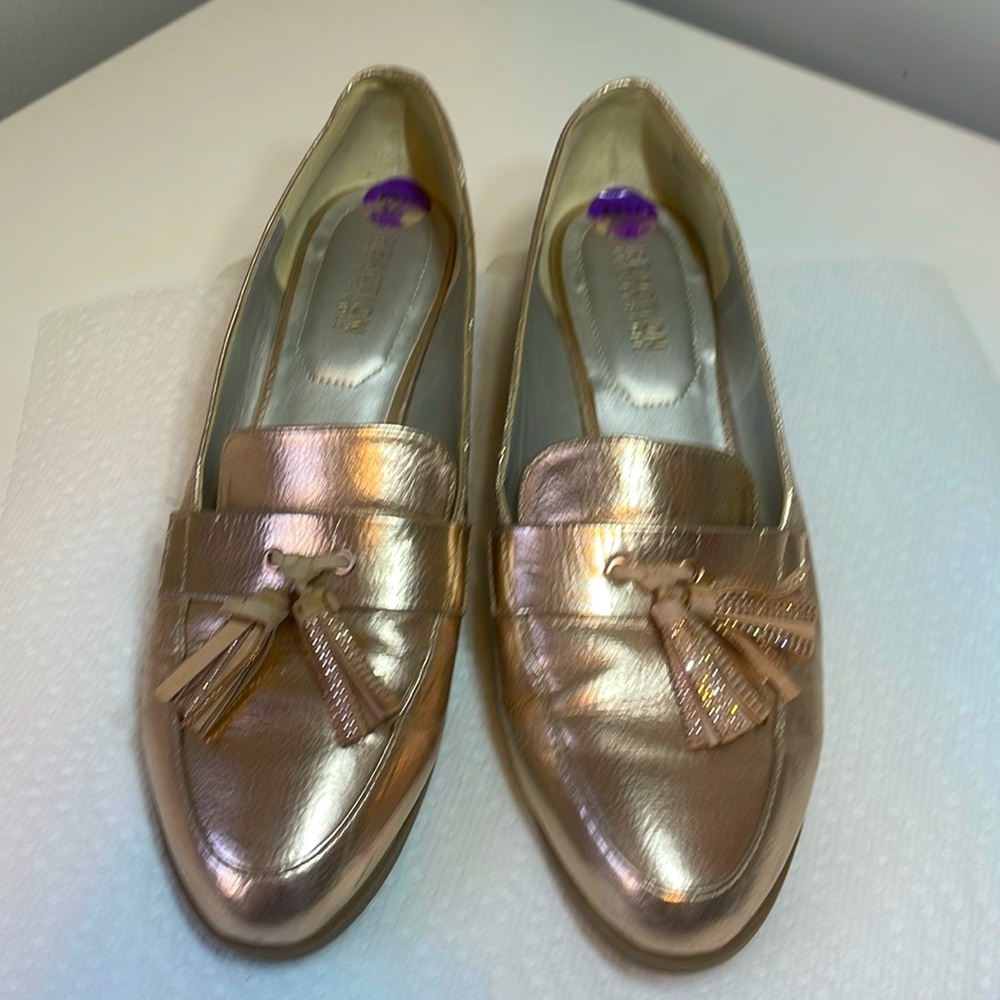 Kenneth Cole Rose Gold Loafers
